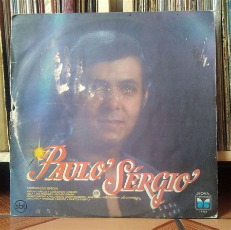 Lp Disco De Vinil Paulo Sérgio Item De Música Lp Disco De Vinil