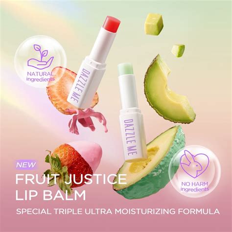 Jual Dazzle Me Fruit Justice Lip Balm Shopee Indonesia