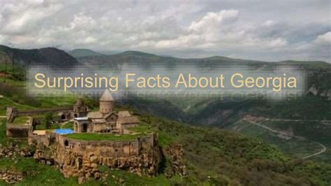 Surprising Facts About Georgia And Morepptx