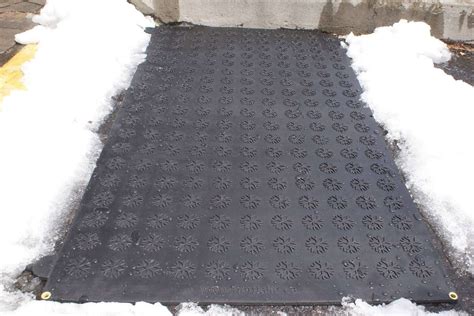 Snow Melting Heated Mats – Canada Mats