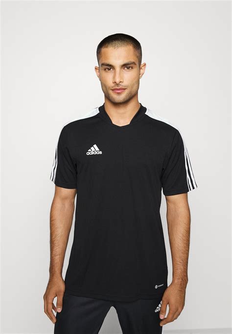 Adidas Performance Tiro Training Sport T Shirt Blackschwarz