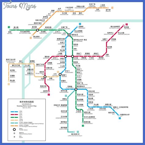 Nanjing Metro Map - Map - Travel - Holiday - Vacations