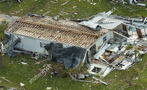 Homes Were Destroyed By Hurricane Charley Editorial Stock Photo Stock