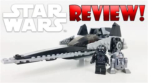 Lego Star Wars Review 7915 Imperial V Wing Starfighter 2011 Set