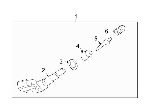 Cadillac Srx Tire Pressure Sensor Tpms Sensor 25774007 Island Gm Duncan Bc