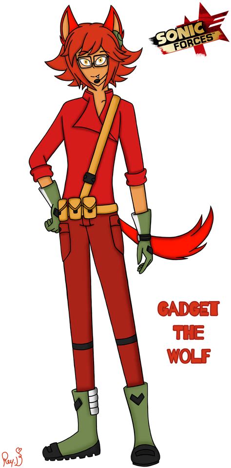 Gadgetthe Wolf Human Ver By Annie Blue On Deviantart