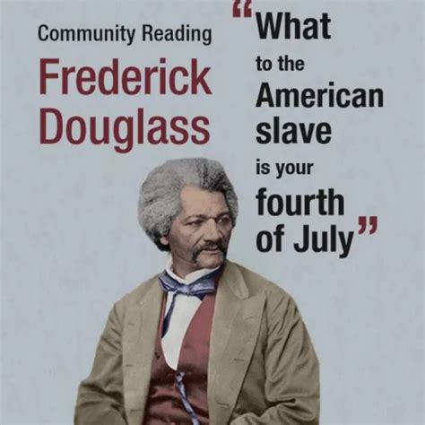 Library Seeks Volunteers To Help Read Frederick Douglass What To The