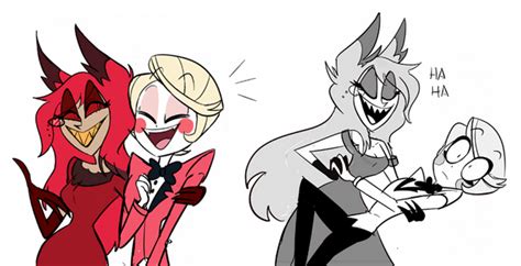 Female Alastor And Male Charlie Interactions Seems About Right Rhazbinhotel