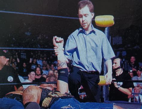 Rasslin History On Twitter Referee Mark Curtis The Late Brian