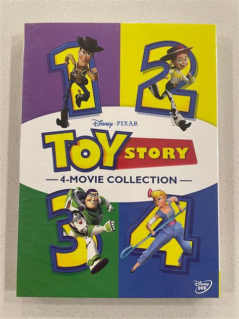 Disney Toy Story 1-4 DVD - Etsy