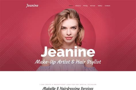 Makeup Artist Portfolio Website Template Makeupview Co