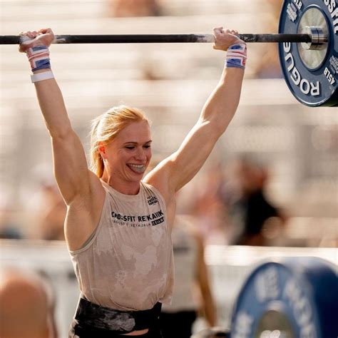 Annie Thorisdottir Crossfit Games Strong Crossfit Women