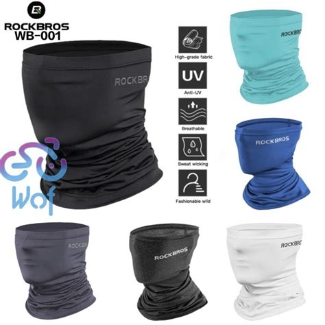 Rockbros WB 001 Motocicleta Máscara Facial Anti UV Verano Bufanda