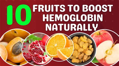 Natural Way To Increase Hemoglobin Fast In Blood With Healthy Foods At