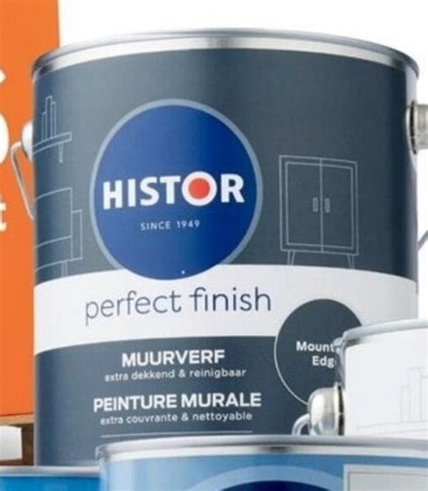 Histor Perfect Finish Muurverf 2 5 Liter Aanbieding Bij GAMMA