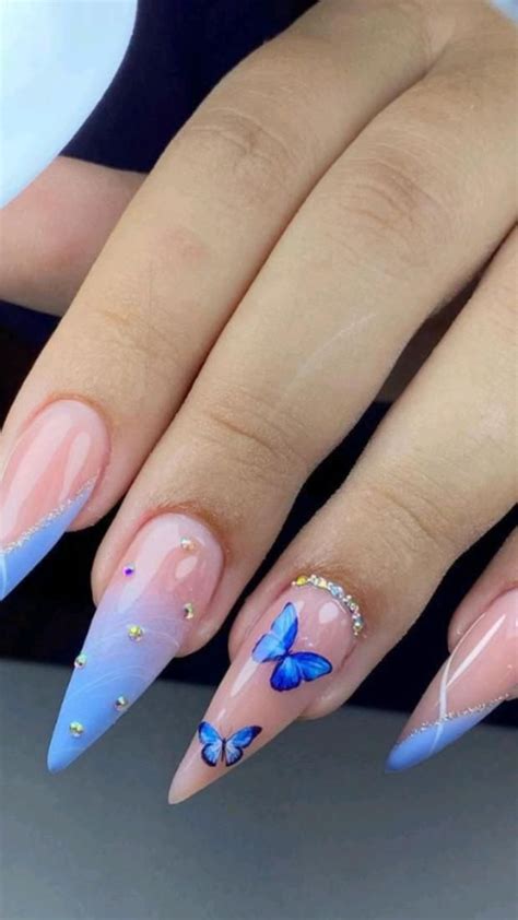 Pin De Vancleia Pimentel Em Pins Criados Por Voc Unhas Azuis Unhas