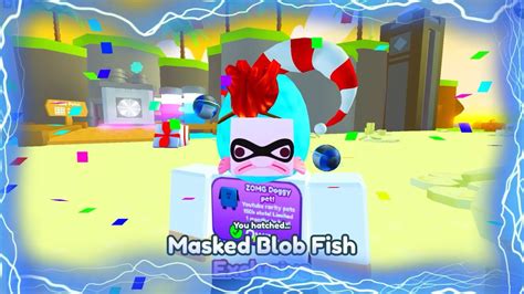 Omg Hacker Hatches Masked Blob Fish Unreleased Best Pet Masked