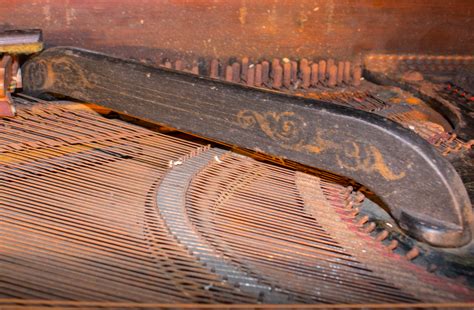 Elaborately Decorated Smith Atherton Square Grand Piano Antique