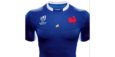 Rugby Le Xv De France Dévoile Son Maillot Pour Le Mondial