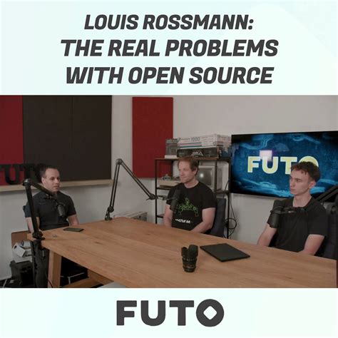 Futo On Twitter Louis Rossmann The Real Problems With Open Source