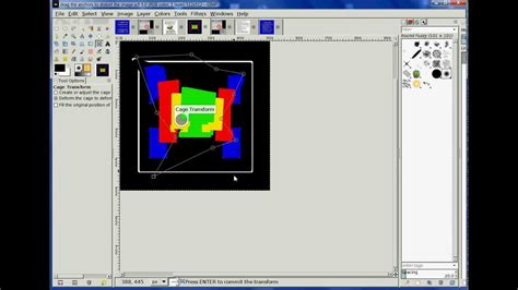 Gimp 28 Introduction To Gimp 28 And The New Cage Transform Tool