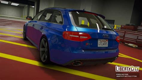 Download 2013 Audi Rs4 Avant V10 For Gta 5