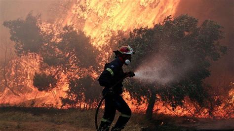 Europe Wildfires Are They Linked To Climate Change BBC News