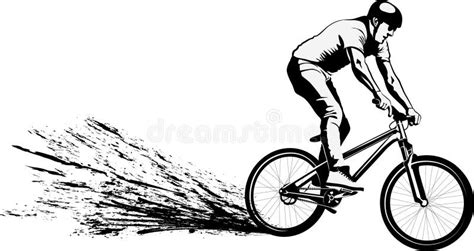 Mountain Biking Stock Vector Illustration Of Bicycling 280123504