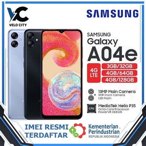 Jual Samsung Galaxy A04e RAM 3 32GB Garansi Resmi SEIN Shopee Indonesia