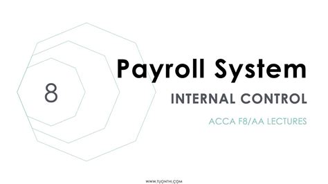 Acca F8 Internal Control Payroll System Youtube