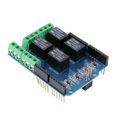 Buy HiLetgo Relay Shield 5V 4 Channel Arduino UNO R3 Relay Shield