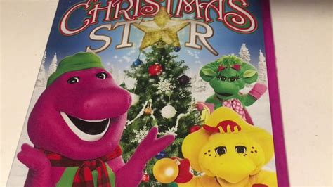 Barney Christmas Star DVD Menu