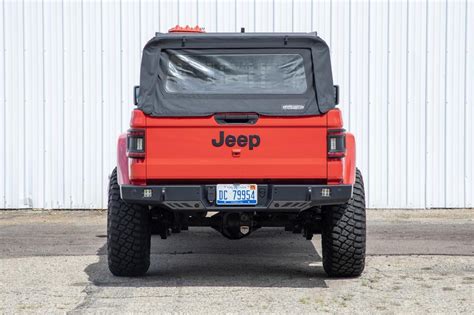 JcrOffroad JT Rear Bumper Vanguard Jeep Gladiator 2020