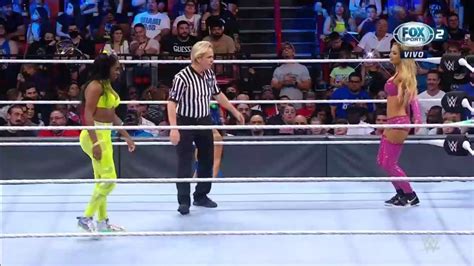 Naomi Vs Carmella Wwe Smackdown En Espa Ol Youtube