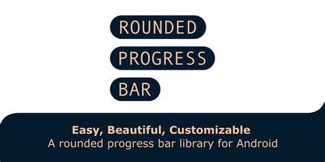 Github Mackhartleyroundedprogressbar A Customizable Animated