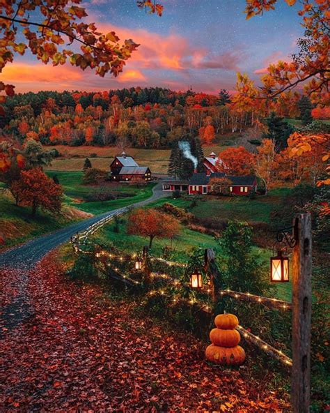 Solve Sleepy Hollow Farm Woodstock Vermont Jigsaw Puzzle Online With