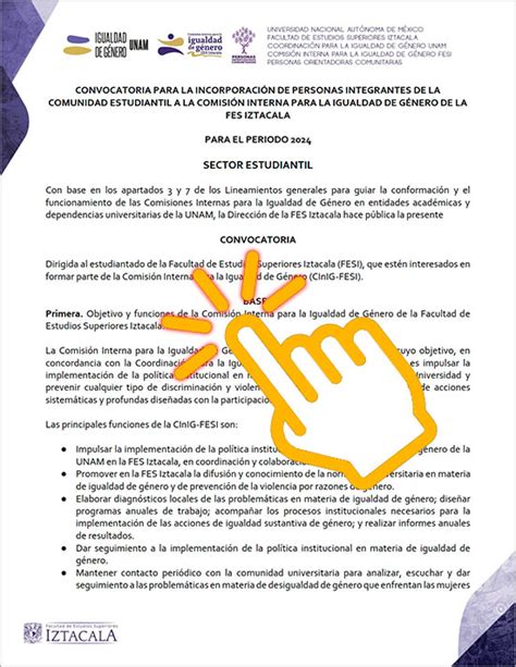 CONVOCATORIA INCORPORACIÓN DE PERSONAS INTEGRANTES DE LA COMUNIDAD