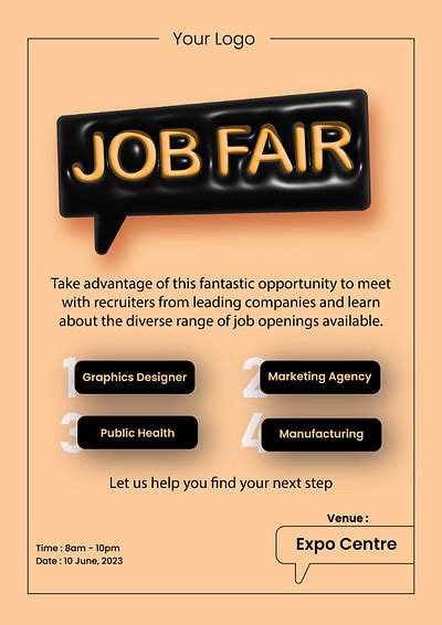 Job Fair Poster designs, themes, templates and downloadable graphic ...