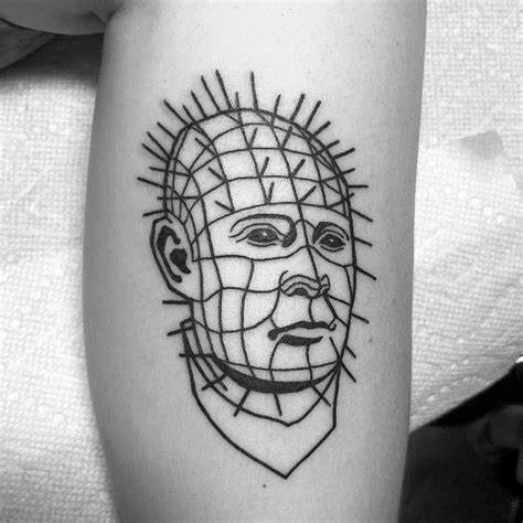 50 Horrifying Hellraiser Tattoo Designs for Men