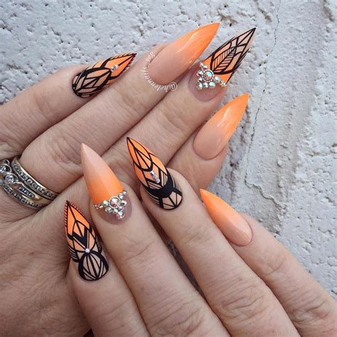 Nail Designs For Stiletto Nails Unleashing Your Inner Diva