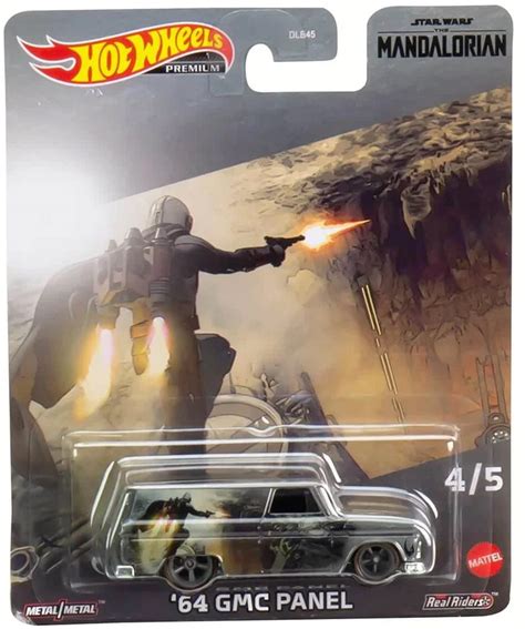 Hot Wheels Dlb Hkc Gmc Panel Grau The Mandalorian Star Wars Mandalorian