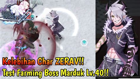 Kelebihan Char ZERAV Farming Boss Apapun EASY Semua Epic Conquest