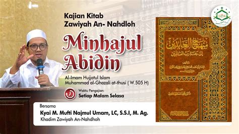 Kajian Kitab Minhajul Abidin Youtube