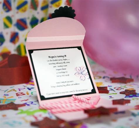 Handmade Birthday Invitations Invitation Design Blog