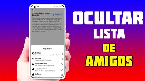 Como Ocultar La Lista De Amigos En Mi Facebook Youtube