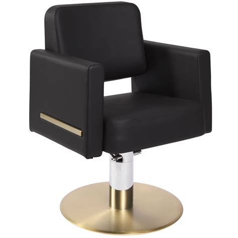 The Daisi Salon Styling Chair Black Gold By SEC Salon Equipment