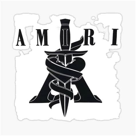 AMIRI Sticker For Sale By Ily18desings Redbubble