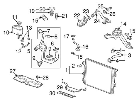 2001 2010 GM OEM NEW 2006 2010 GM Chevrolet Engine Coolant Bypass Valve