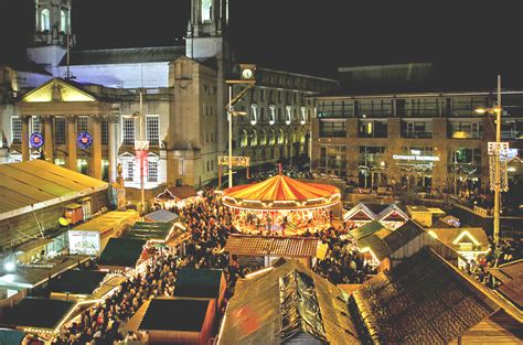 Leeds Christkindelmarkt Millennium Square Hello Yorkshire