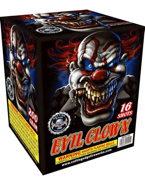 Evil Clown G Ce By Cutting Edge Fireworks Sold At Aah Fireworks